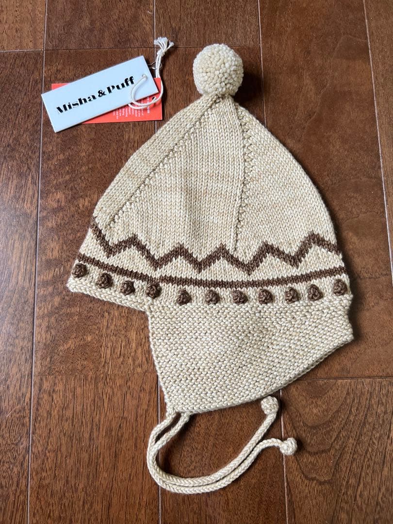 Misha & Puff♡zigzag pointy peak hat