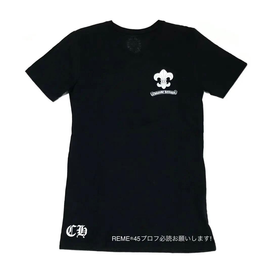 ROCK様 専用 クロムハーツ BSフレア スクロールロゴ Vネック Tシャツ