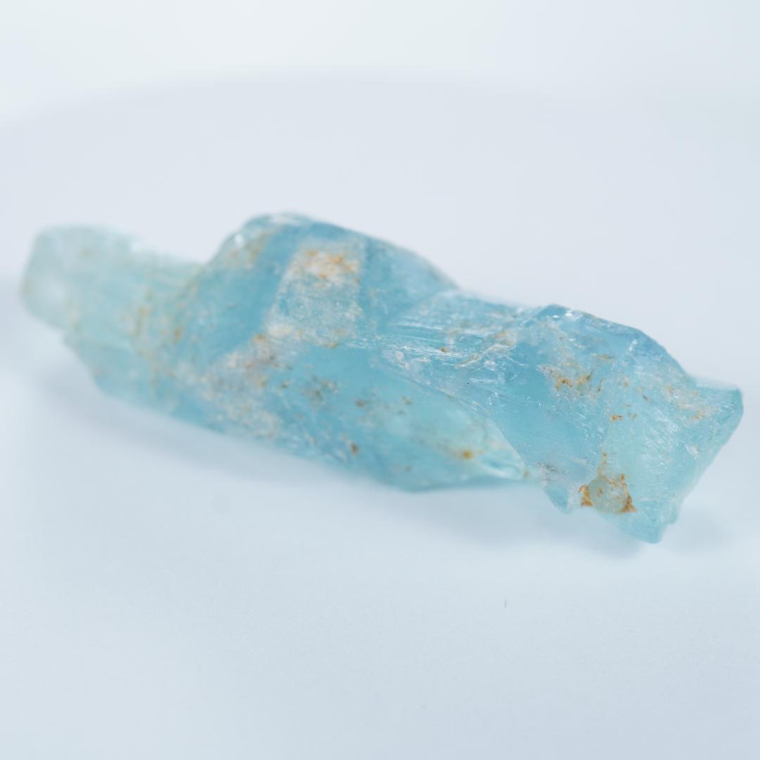 アクアマリン 結晶 原石 ナイジェリア産 バイカラーアクアマリン 結晶