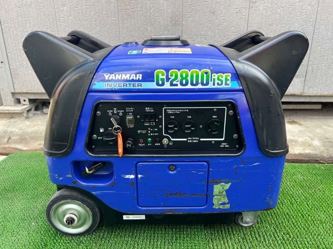 ヤンマー YANMAR G2800iSE inverter インバーター発電機 - メルカリ
