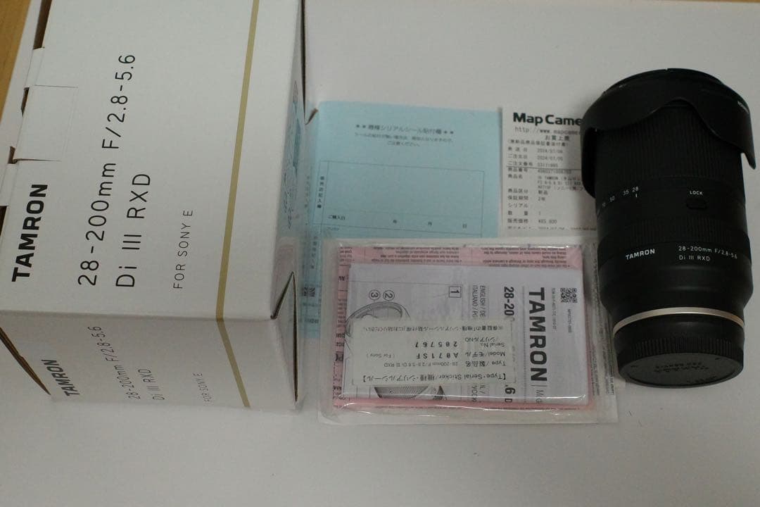 【新品保証25年7月まで】　タムロン　28-200mm F2.8-5.6