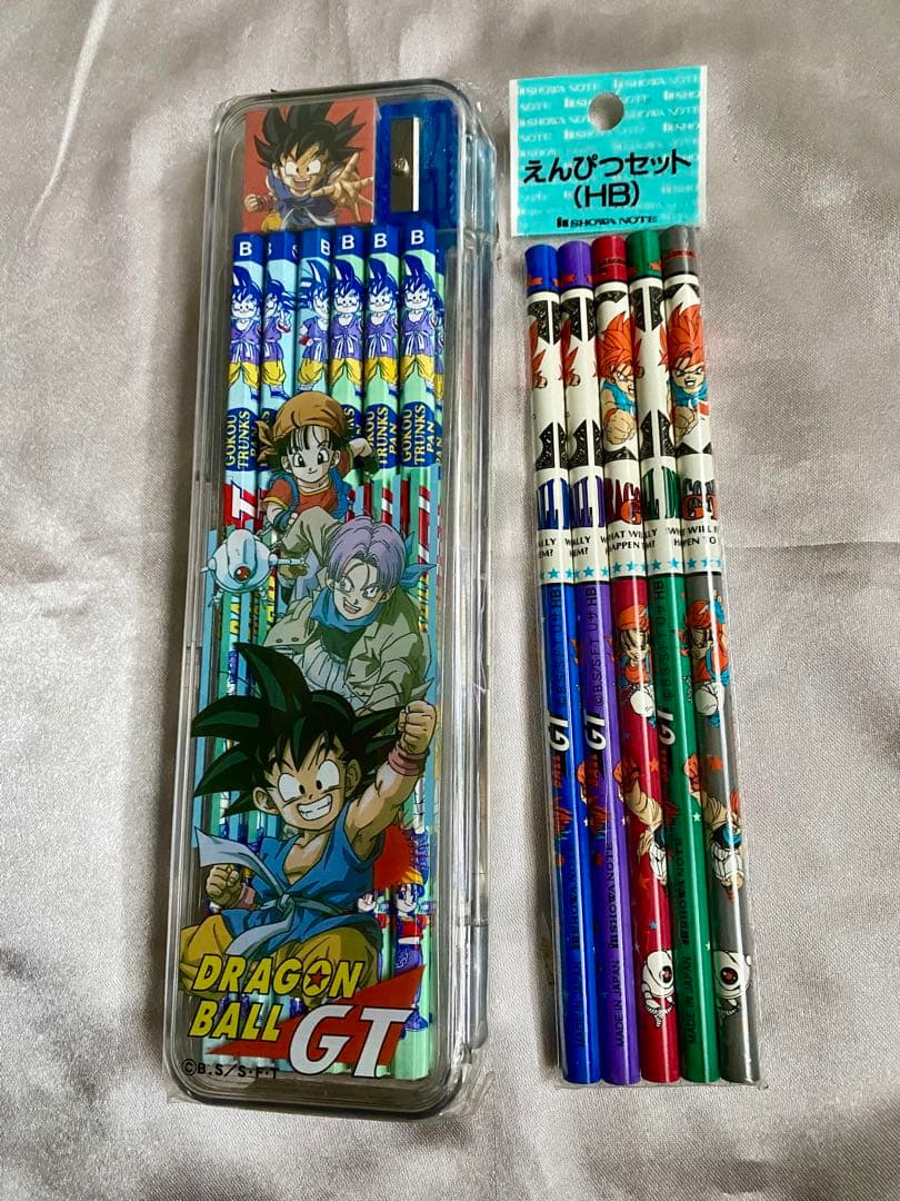 ドラゴンボールGT かきかた鉛筆B・えんぴつセットHB - メルカリ