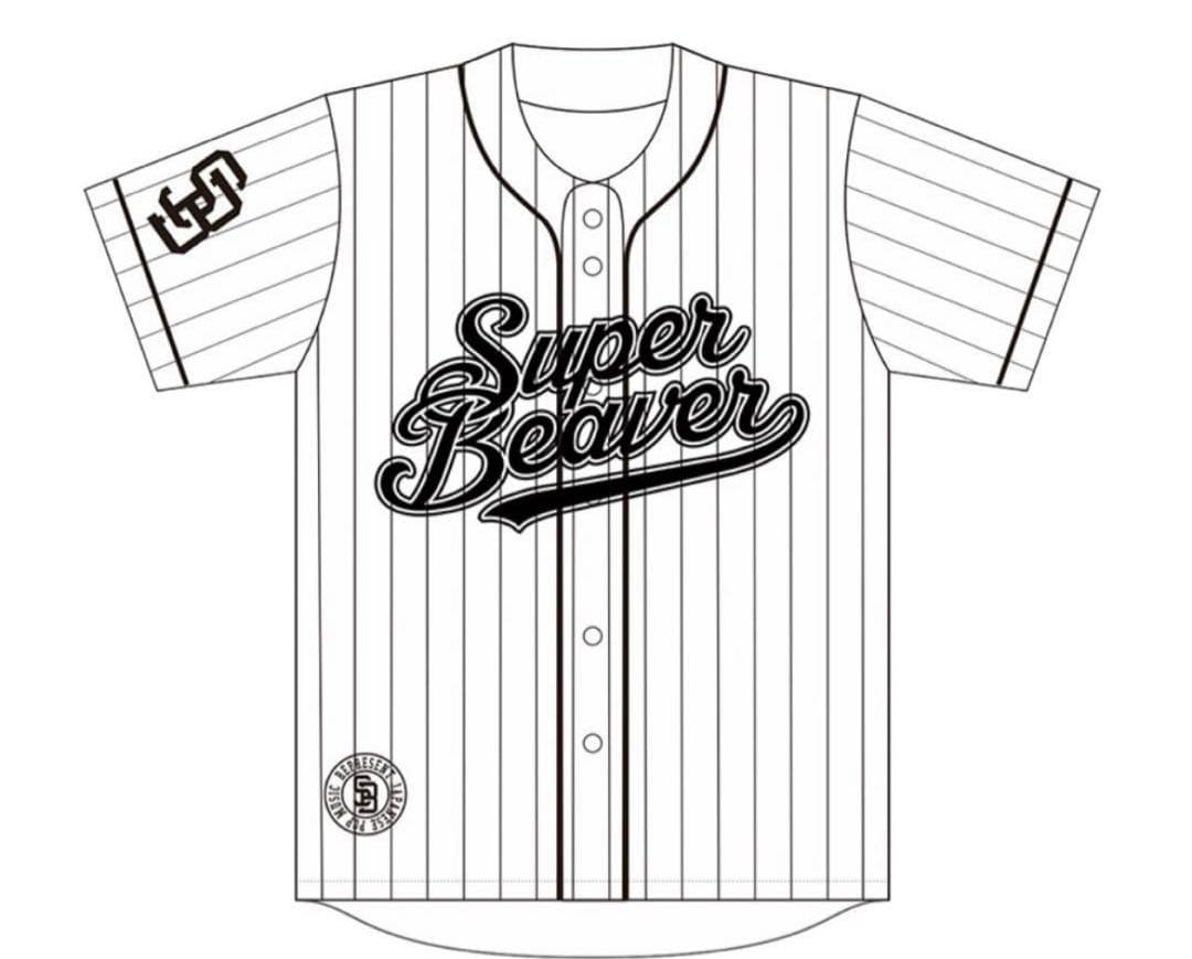 SUPER BEAVER ベースボールTシャツ XL SUPER BEAVER ZOZOマリンスタジアム ベースボールシャツ XL - メルカリ