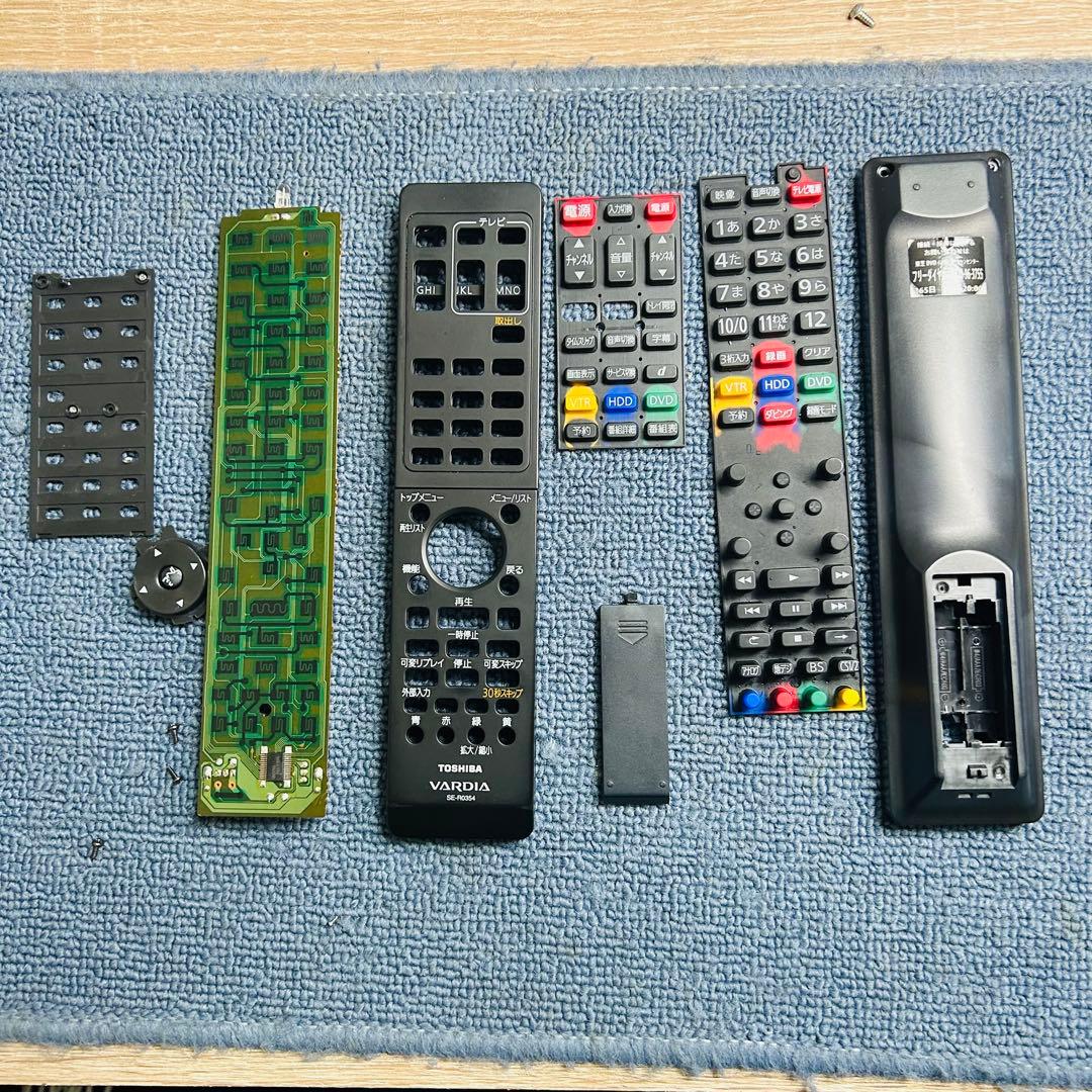 【2010年製】TOSHIBA D-W255K VHS複合　分解メンテ済