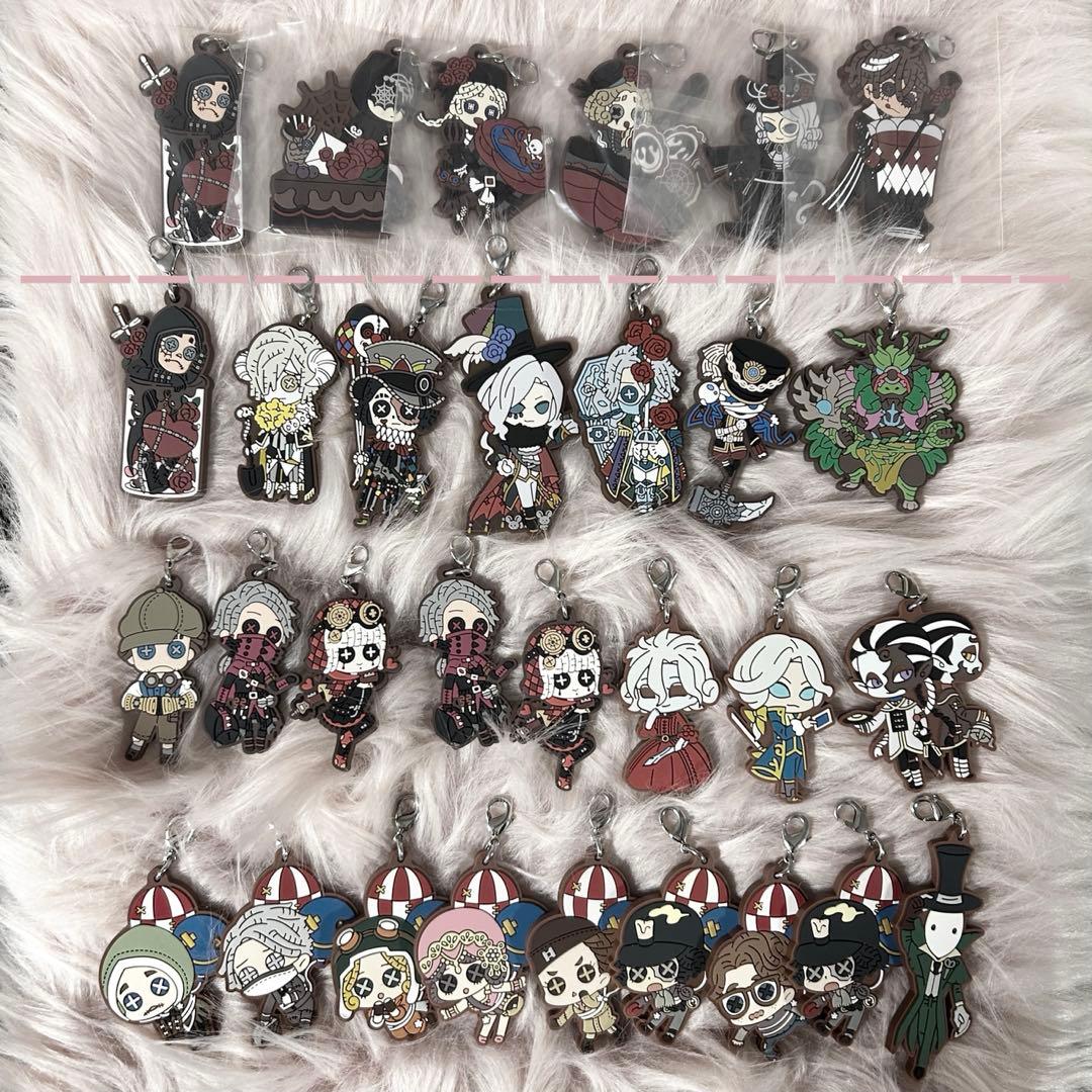 第五人格 ラバーストラップ まとめ売り