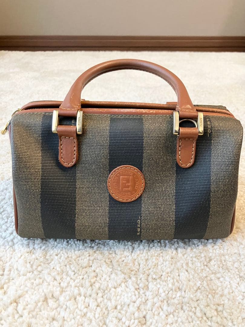 FENDI ペカン柄 ミニボストン