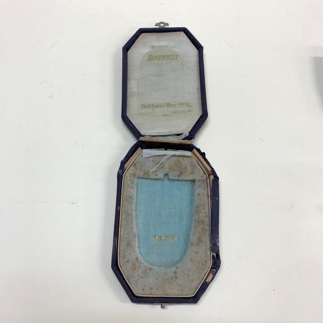 蓋付き楊枝入れ 生駒時計店 生駒製銀製 1932年 5月 戦前