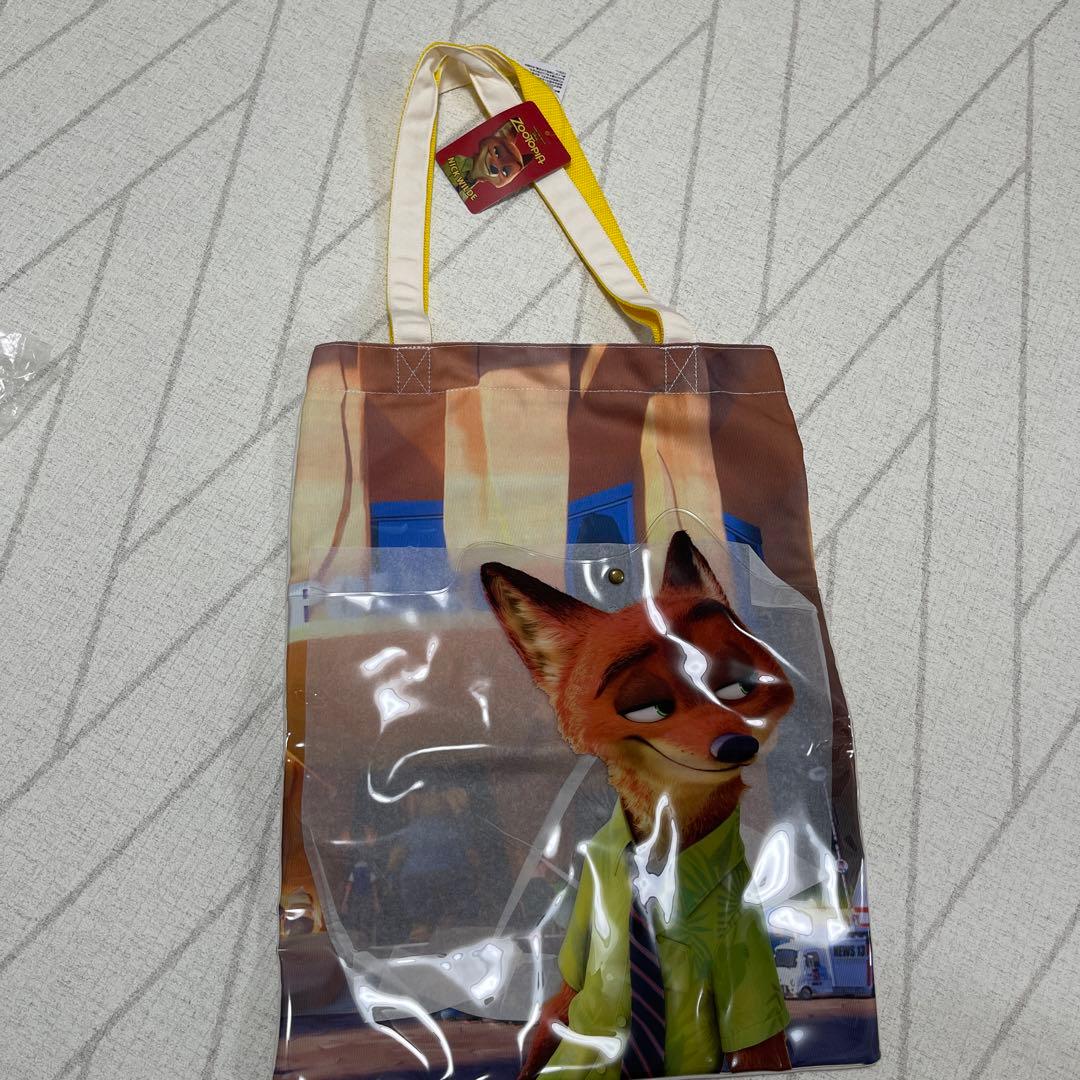 ディズニー ズートピア キディランド ニック・ワイルド トートバッグ