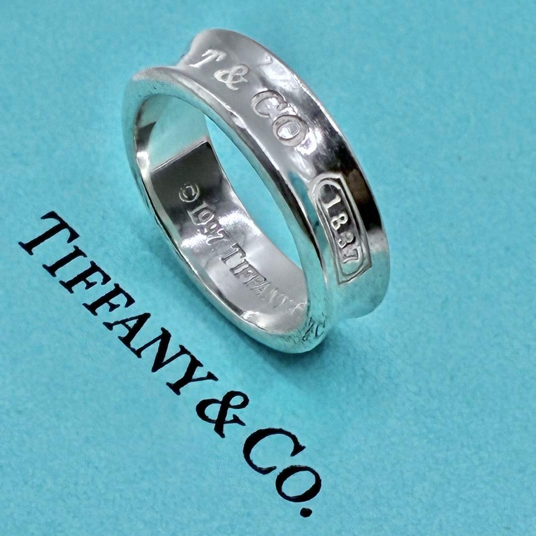 【希少サイズ】ティファニー 19.5号 ナローリング シルバー 大きめ 指輪