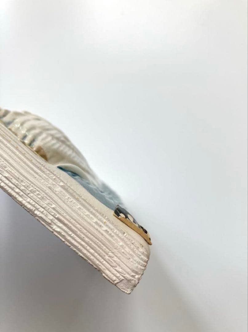 ヴィンテージ【Jie Gantofta ジィガントフタ】スワン柄壁掛け陶板　白鳥