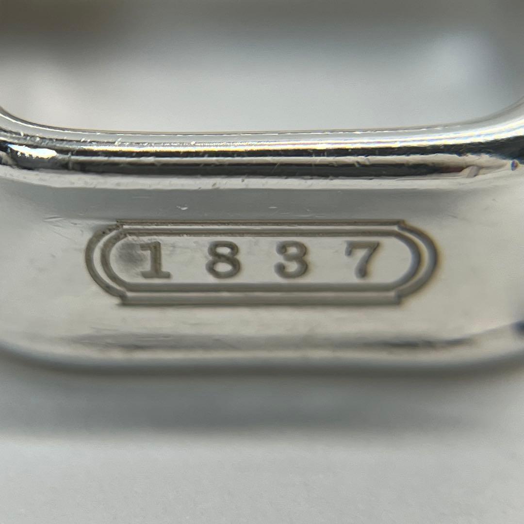 ティファニー TIFFANY 1837 スクエアリング 約12号 SV925