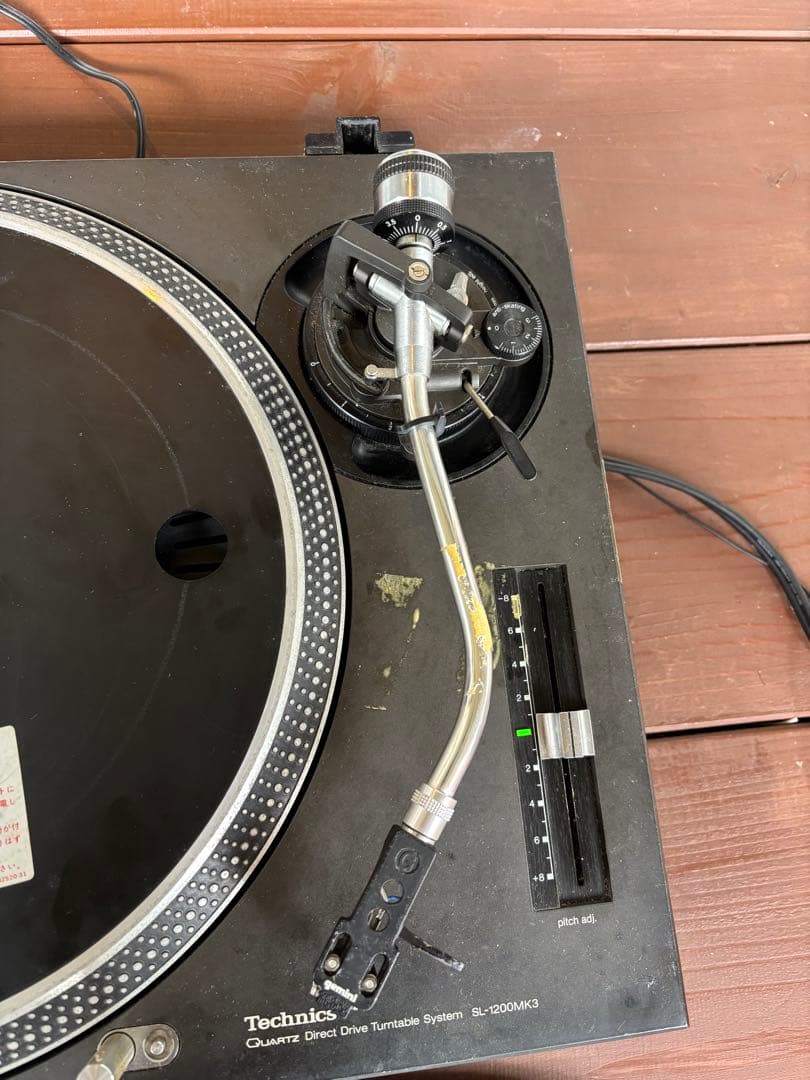 Technics SL-1200MK3-K 動作品 SHURE M44G付