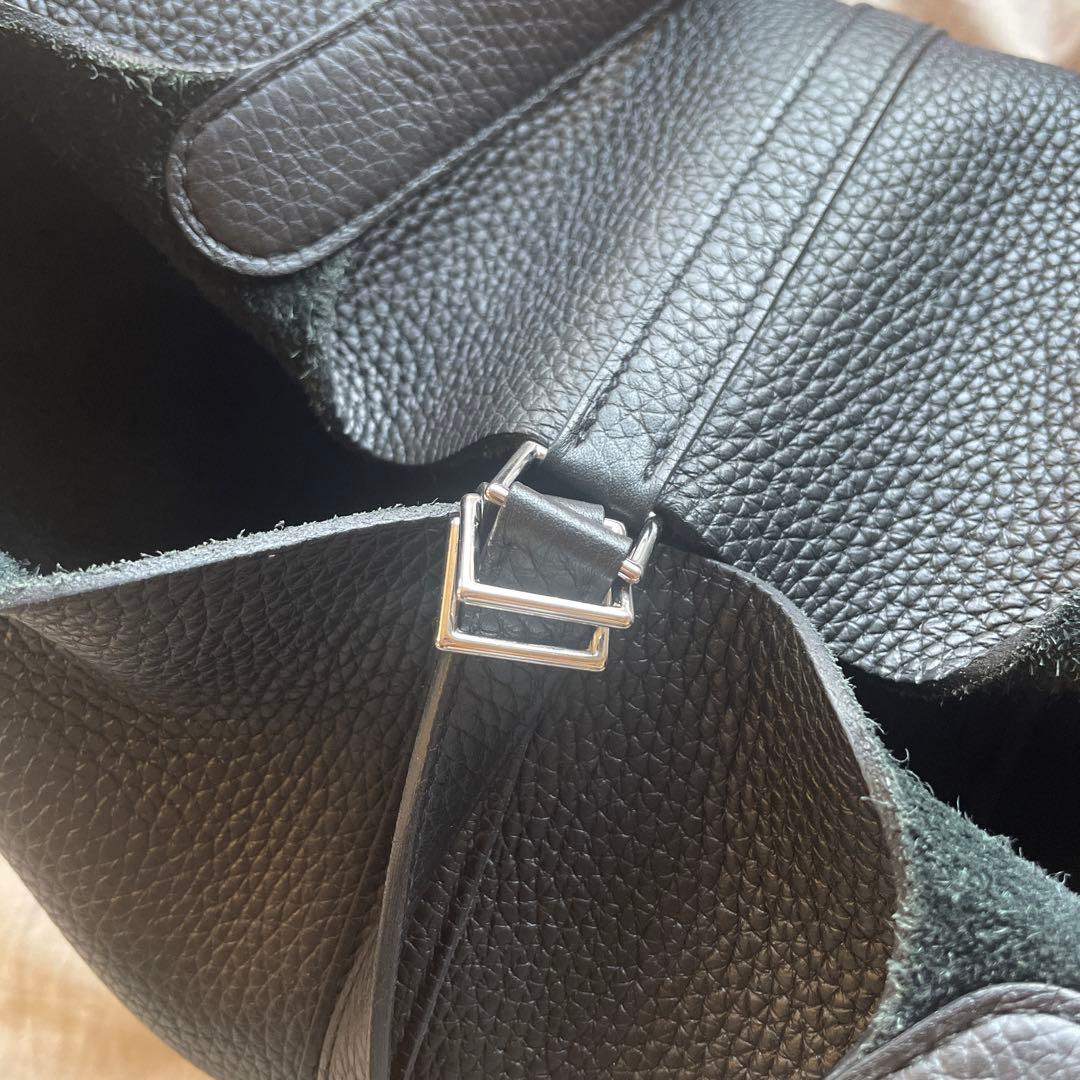 【美品】エルメス　ピコタンMM ブラック　Z刻印