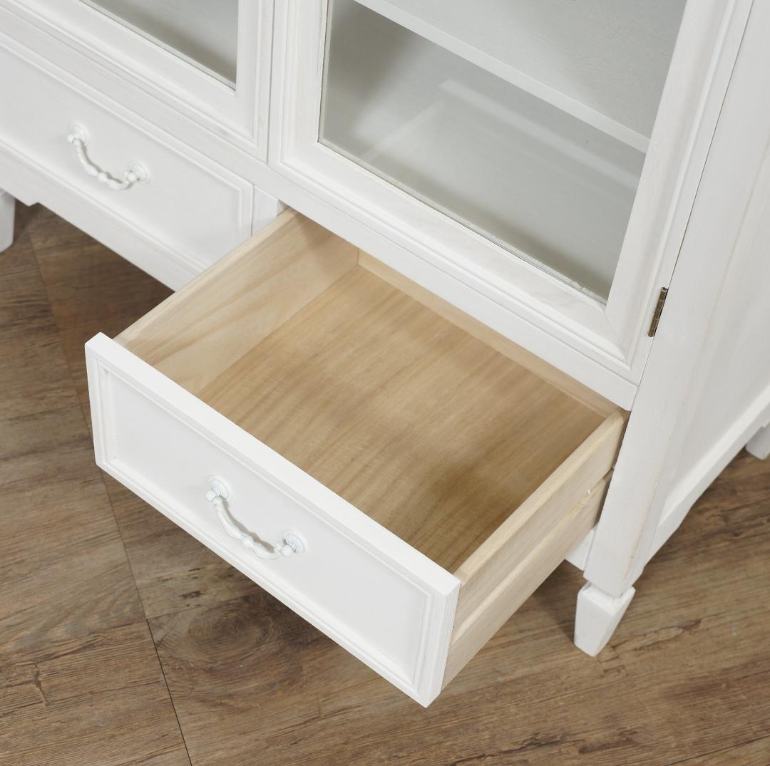 masha様専用 アンティーク調 キャビネット 食器棚 シャビー