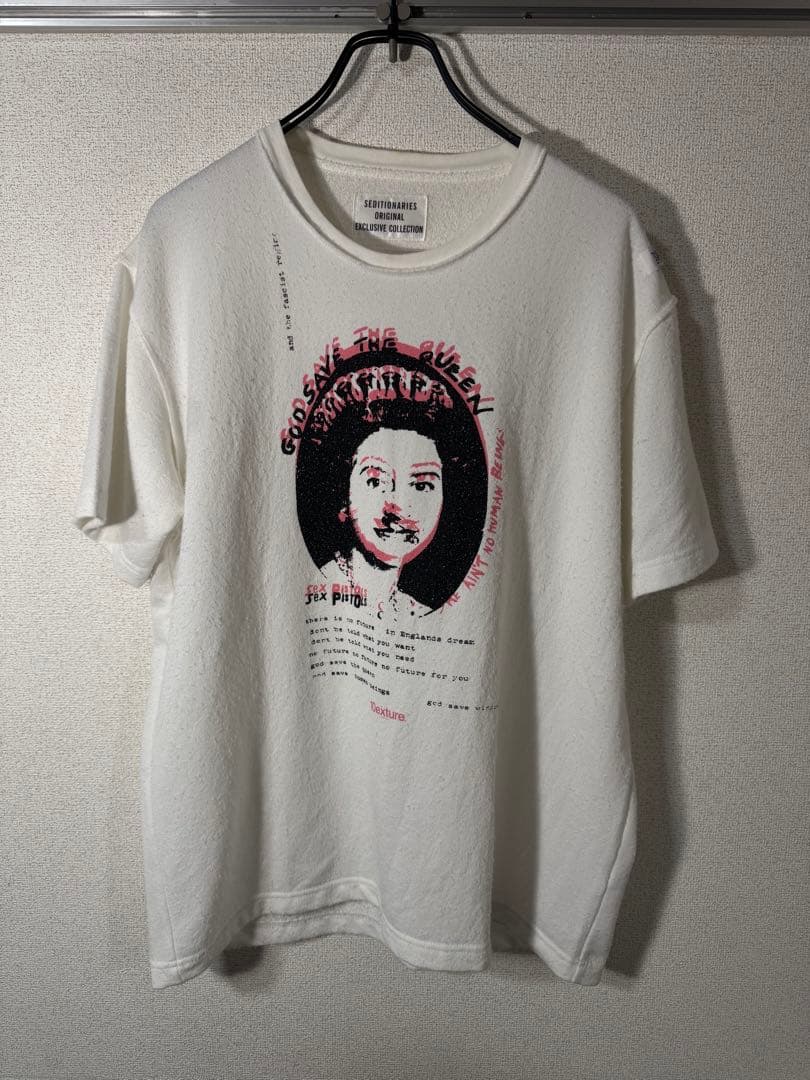 ニ*コ様 SEDITIONARIES GOD SAVE THE QUEEN Vintage Sex Pistols 'god Save the Queen' Seditionaries Muslin
