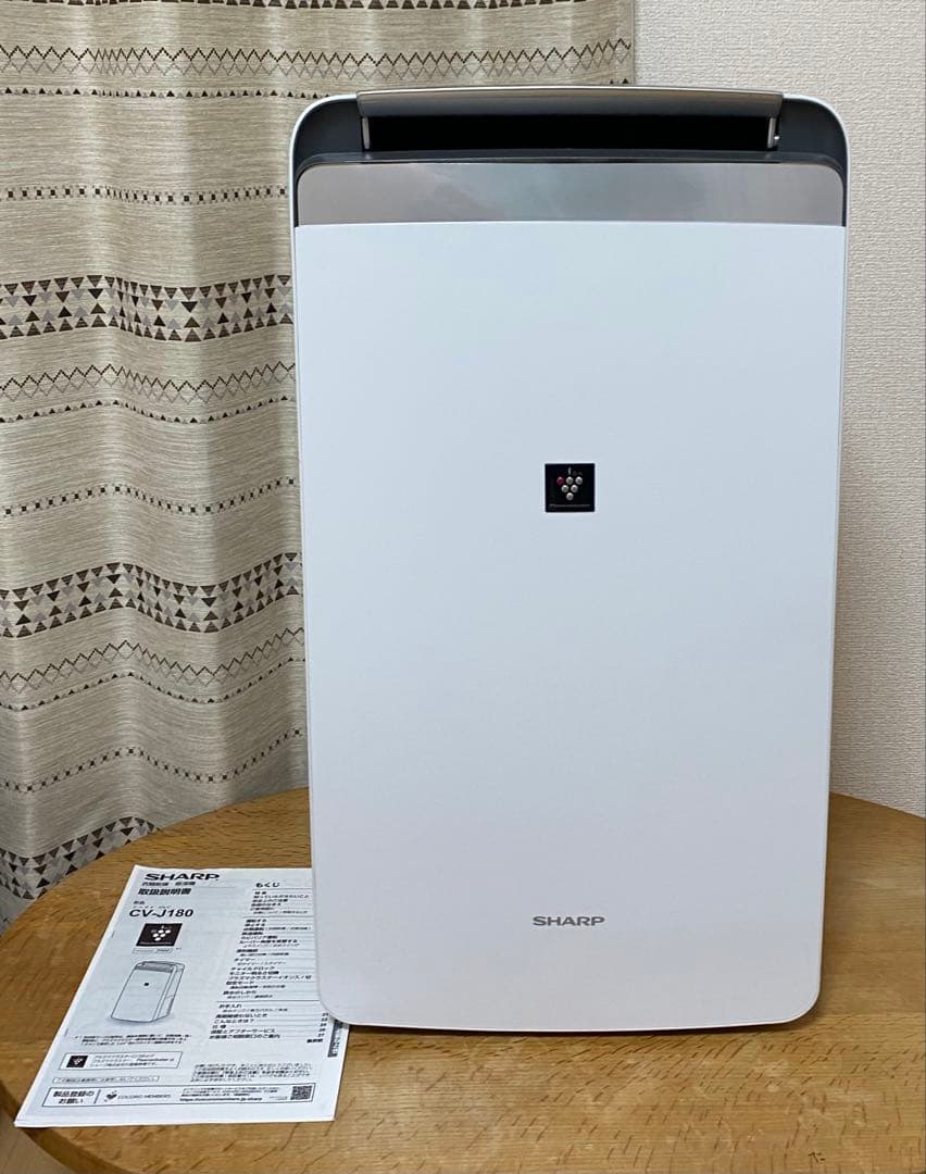 SHARP 衣類乾燥機 CV-J180 Amazon | シャープ 除湿機 衣類乾燥 プラズマクラスター 18L 2019年