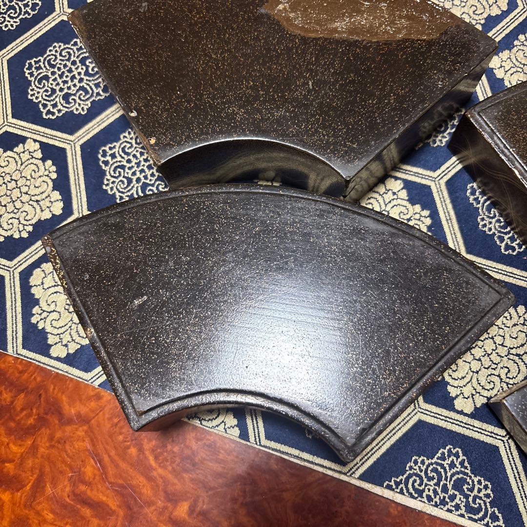 金箔の鳥の絵柄 漆器 重箱（オブジェ等で鑑賞お勧め