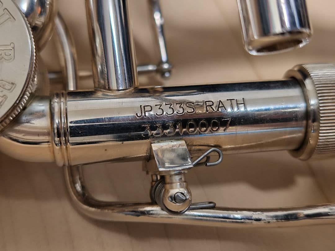 JohnPacker バストロンボーン ダブルロータリー シルバー マイケルラス