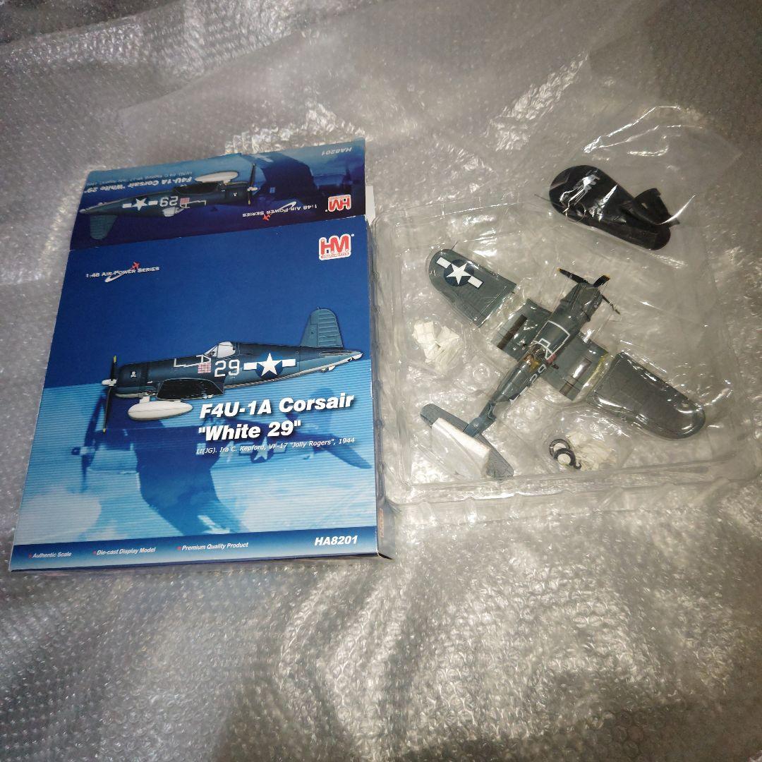 1/48　ホビーマスター　F4U-1A Corsair White 29 F4U-1A Corsair White 29 VF-17 Jolly Rogers, Lt(JG). Ira C. Kepford