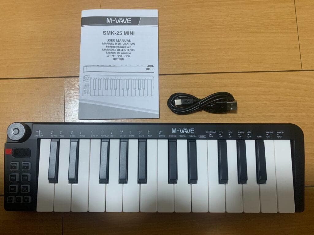 DTM・DAW M-VAVE-Mini Teclado MIDI