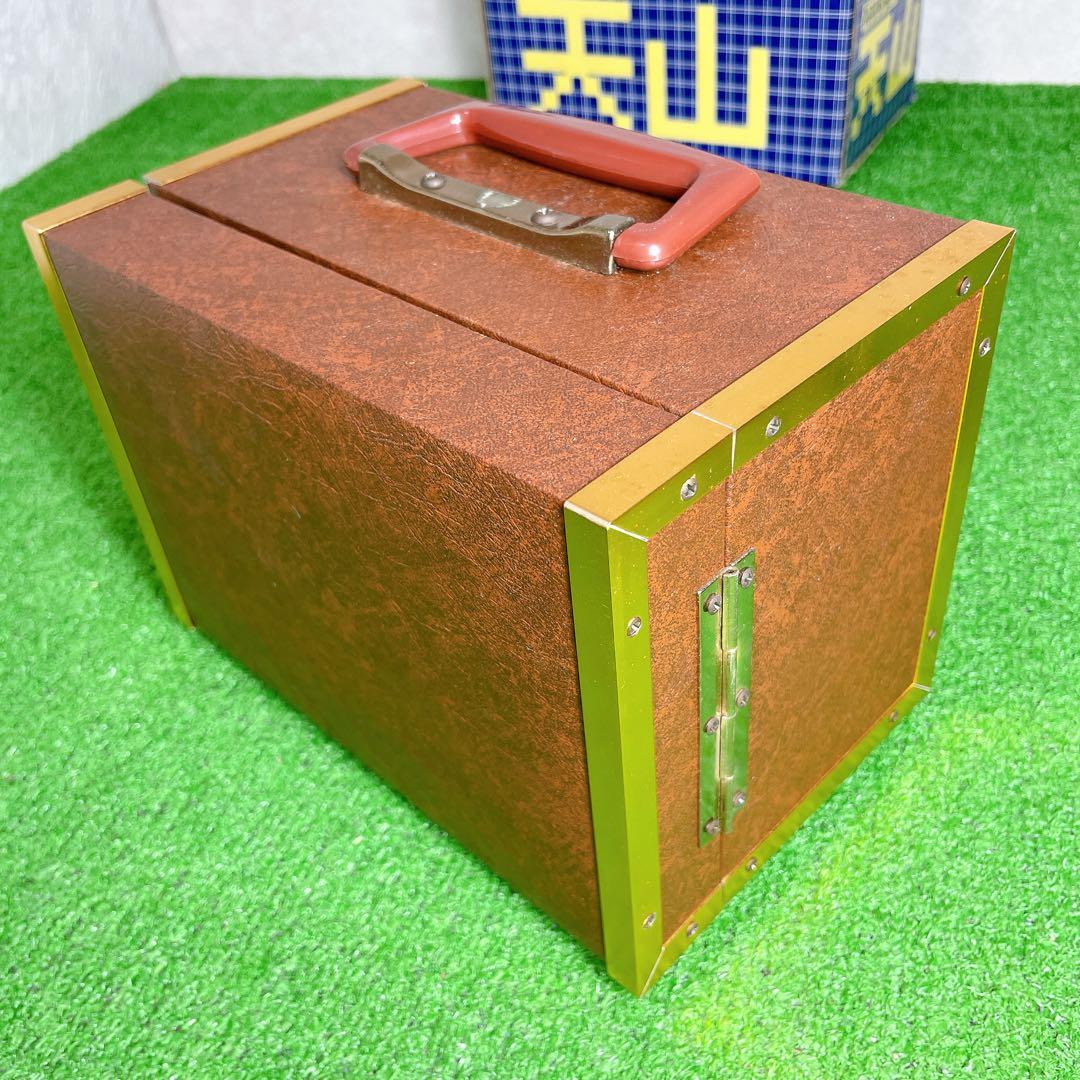 激レア！美品！藝夢堂 GD　背緑 天山　麻雀牌 最高級 箱付き