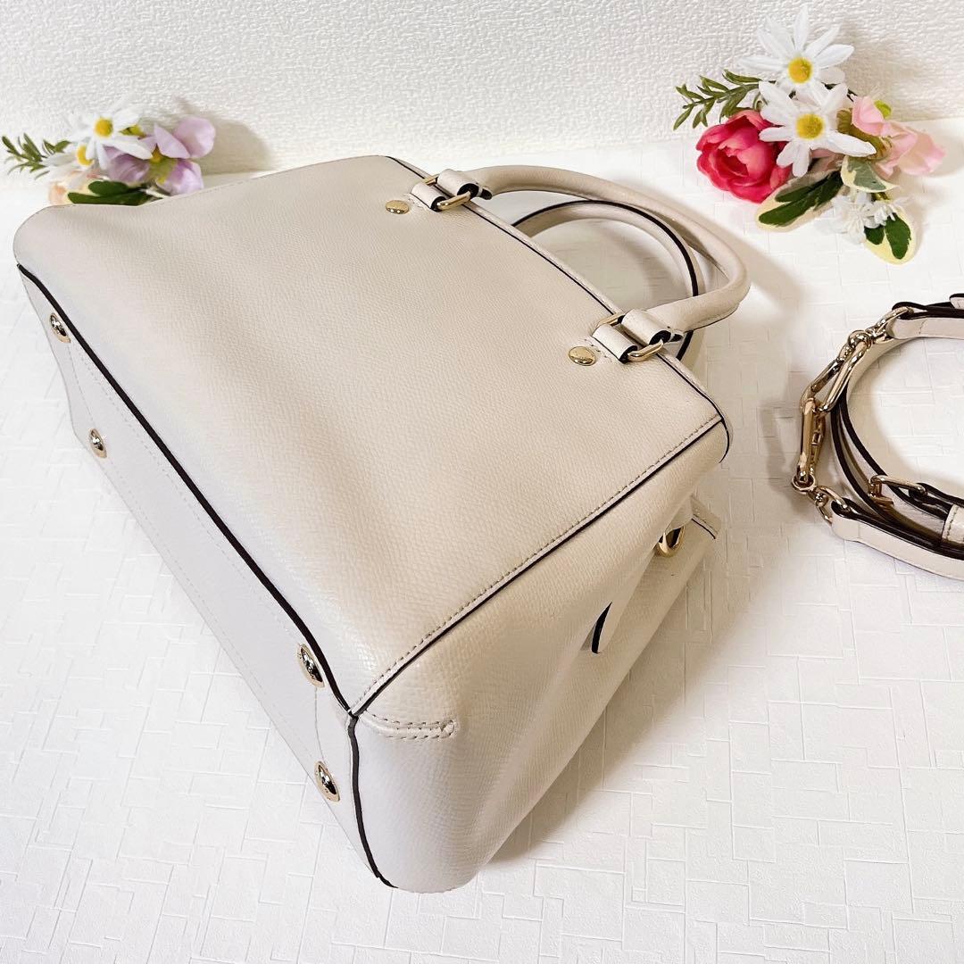 【美品】COACH コーチ ショルダーバッグ 2WAY ハンドバッグ キーリング