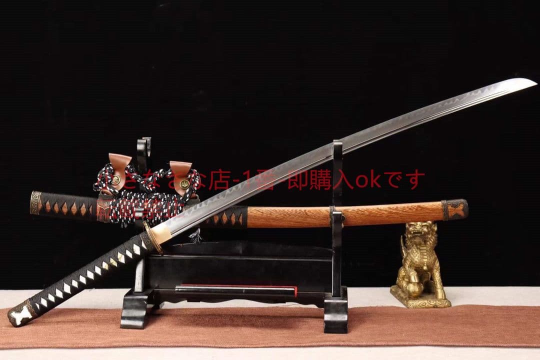 26寸T10焼刃シリーズ鋭利版花梨木一帰墟太刀 古兵器  日本刀 模造刀 居合刀