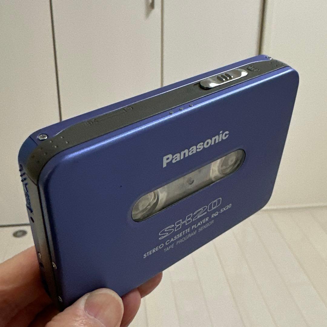 極美DE修復品】Panasonic カセットプレーヤー RQ-SX20