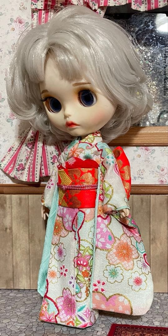 アイシードール古典柄振袖セット - メルカリ