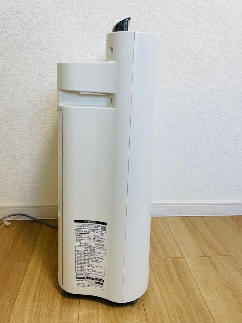 美品 加湿空気清浄機 シャープ製 KC-H50-W