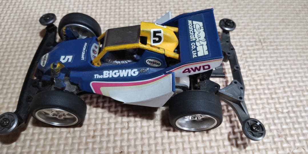 タミヤ　ミニ４駆　BIGWIG タミヤ ミニ四駆特別企画 ビッグウィッグRS（スーパーIIシャーシ