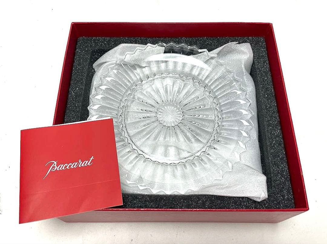 Baccarat バカラ クリスタルガラス プレート食器 新品／未使用 Yahoo!オークション -「クリスタルガラスプレート」(バカラ) (ブランド