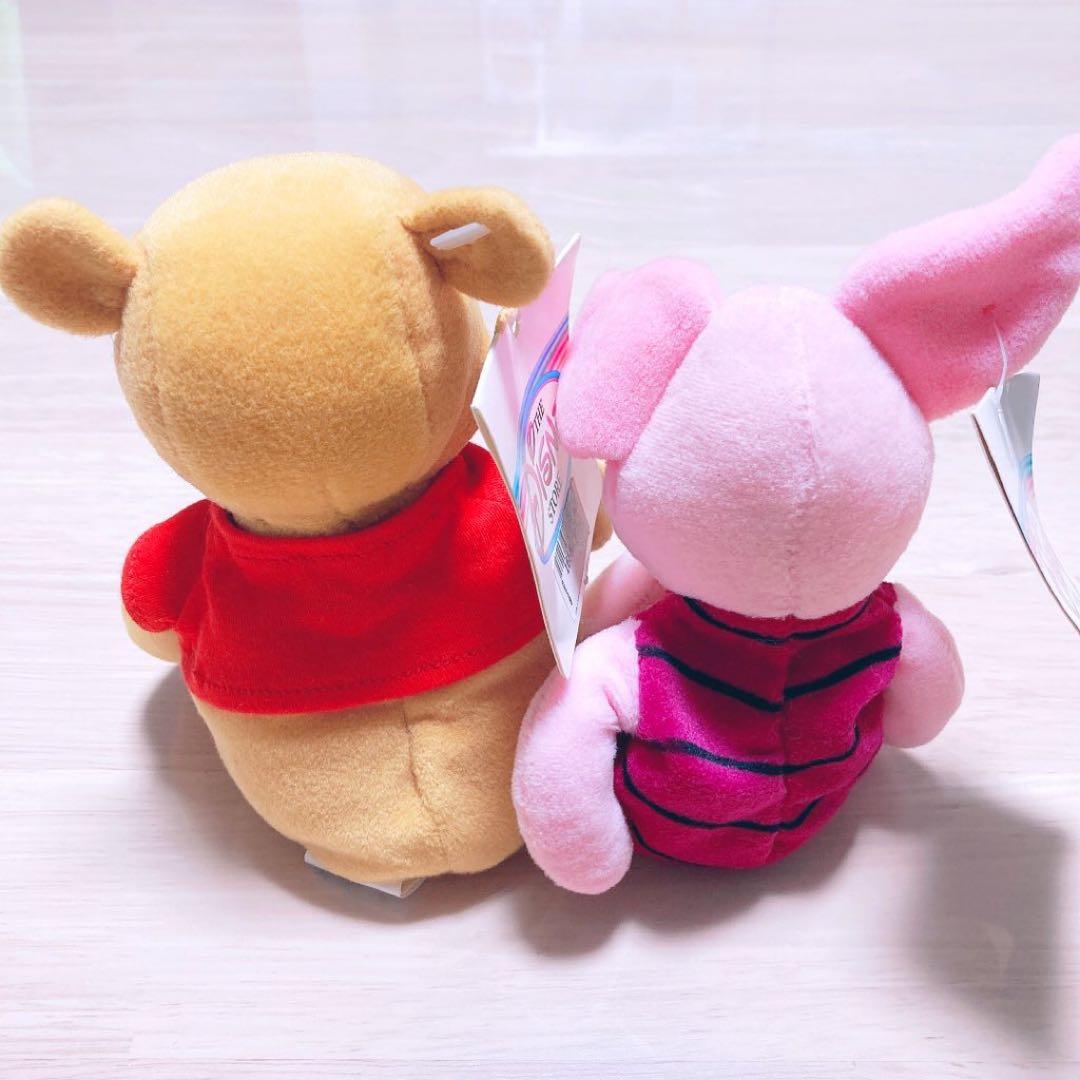 希少】くまのプーさん ピグレット ディズニーストア ぬいぐるみ 年代物