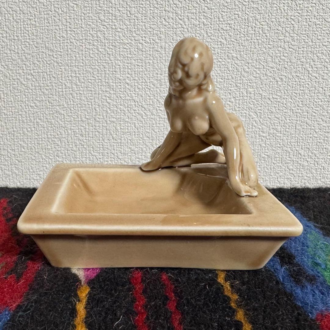 50'S☆ピンナップガール☆アシュレイ☆灰皿☆ビンテージ☆セクシー