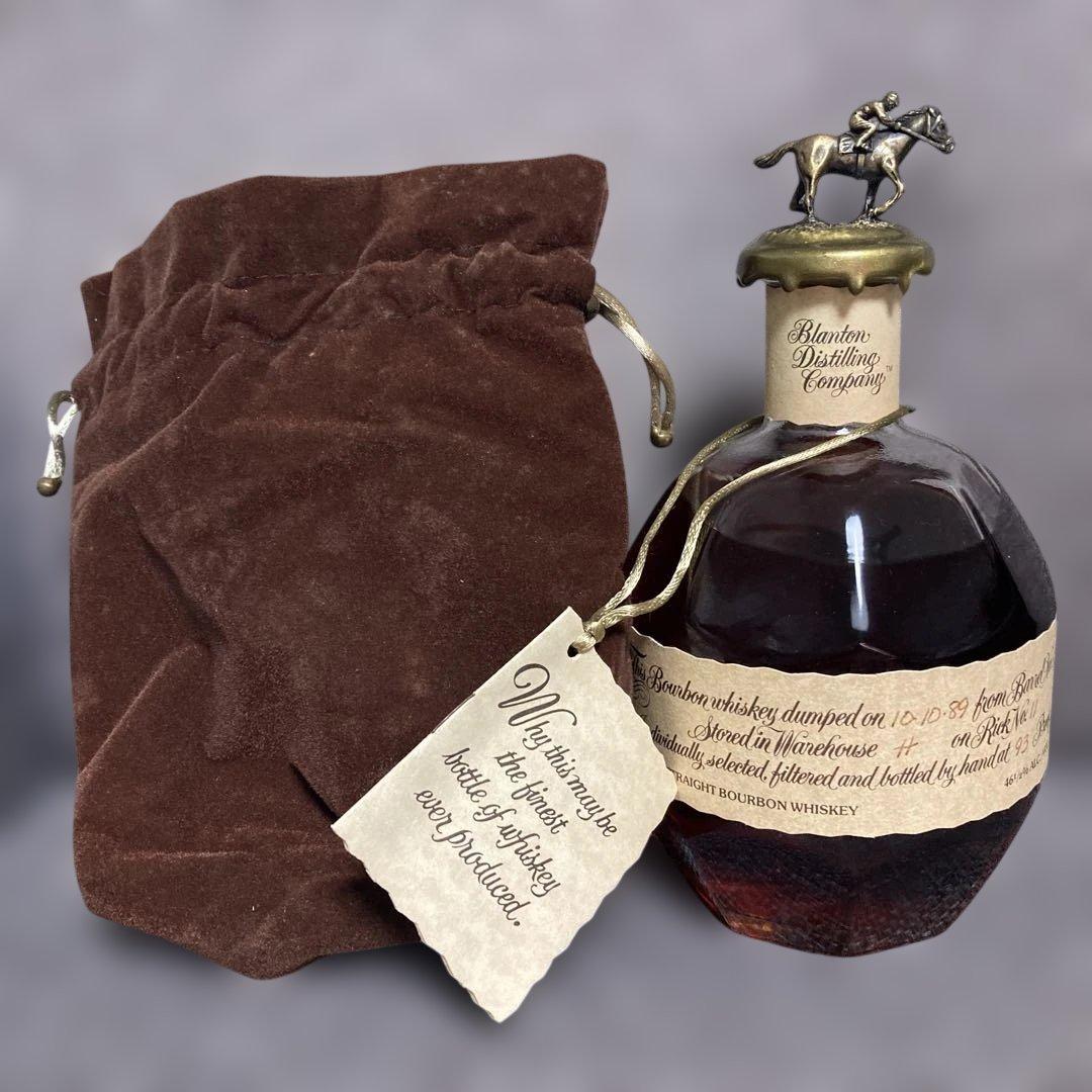 ウ*ん様 古酒Blanton's 1989年バーボンウイスキー 750ml ブラントン シングルバレル 1989年ボトリング Blanton's Single Barre