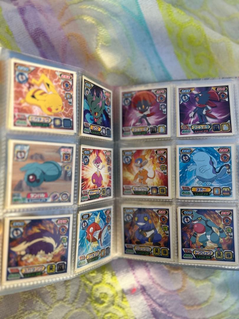 【匿名配送】ドラゴンボール シール列伝　ファイル　シール　ポケモン　シール