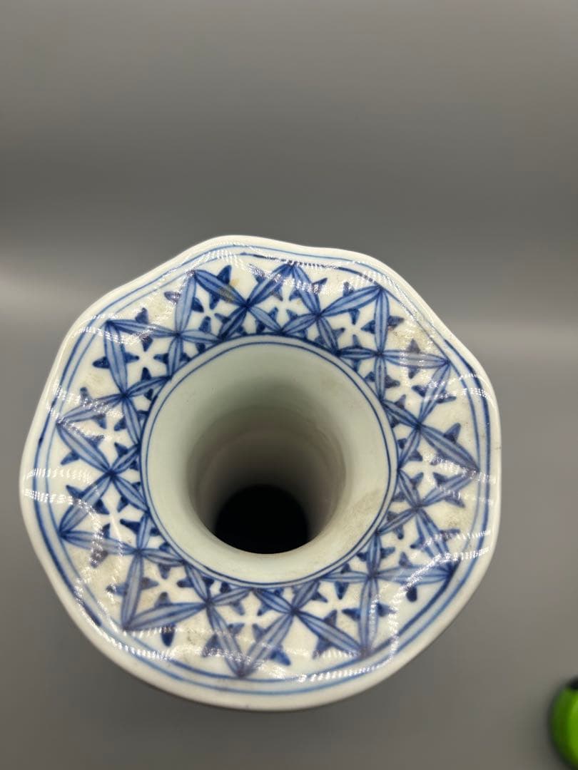 骨董美品】中国古代 青花模様 壺