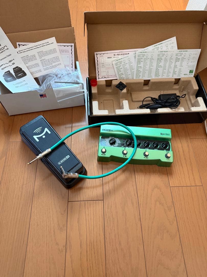 【美品】Line 6 DL4 MkII ディレイ/ルーパー エフェクター