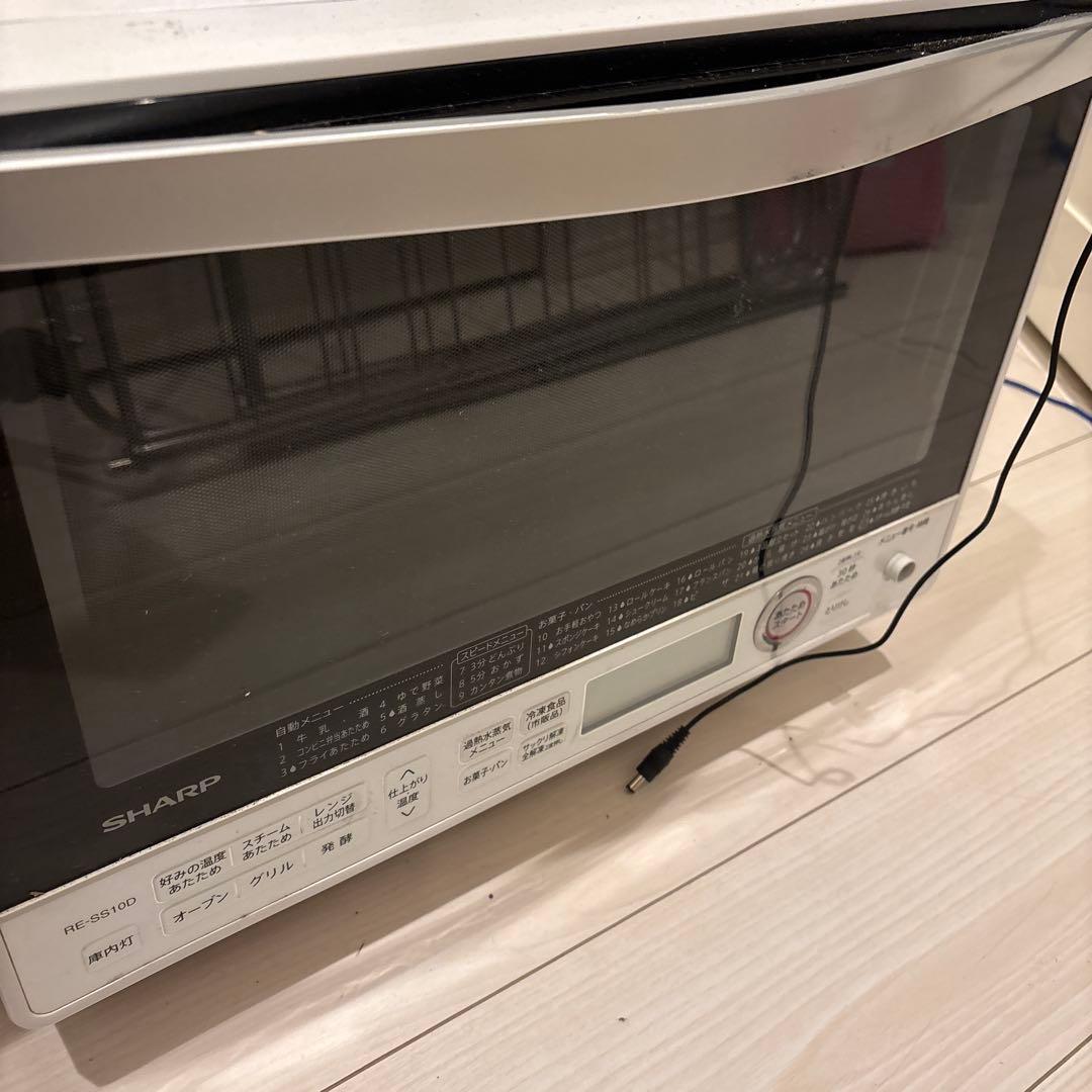 シャープ オーブンレンジ RE-SS10D-W 加熱水蒸気