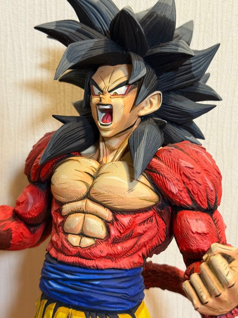 ドラゴンボール　SMSP 超サイヤ人4 孫悟空 フィギュア　フルリペイント