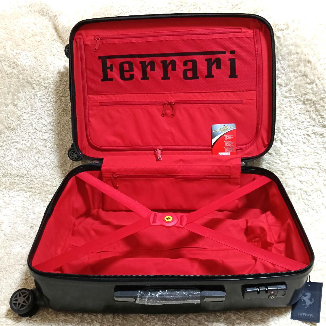 新品タグ付】Ferrari フェラーリ キャリーケース トロリーバッグ 62L