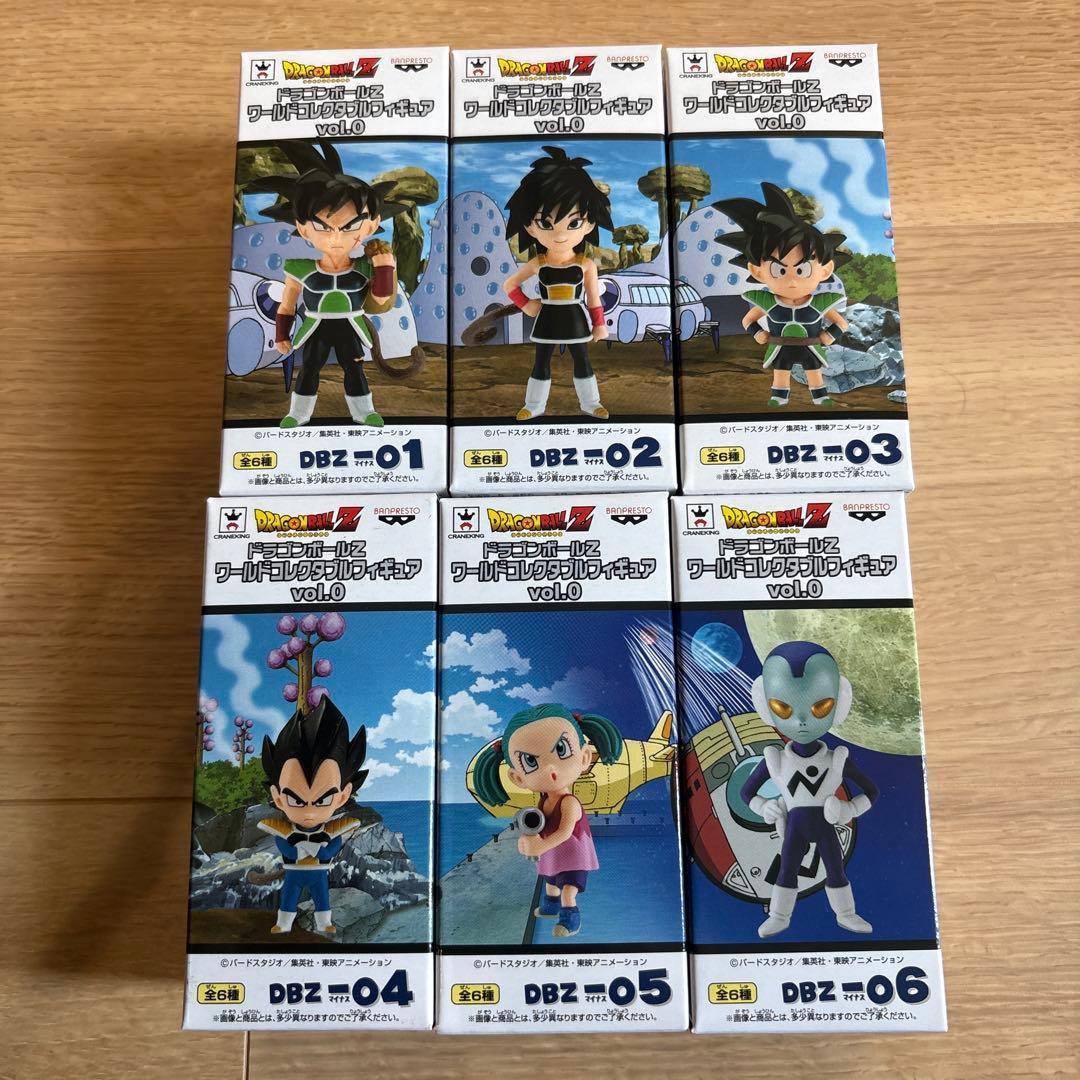 ドラゴンボールZ ワールドコレクタブルフィギュアvol.0 全6種 - メルカリ
