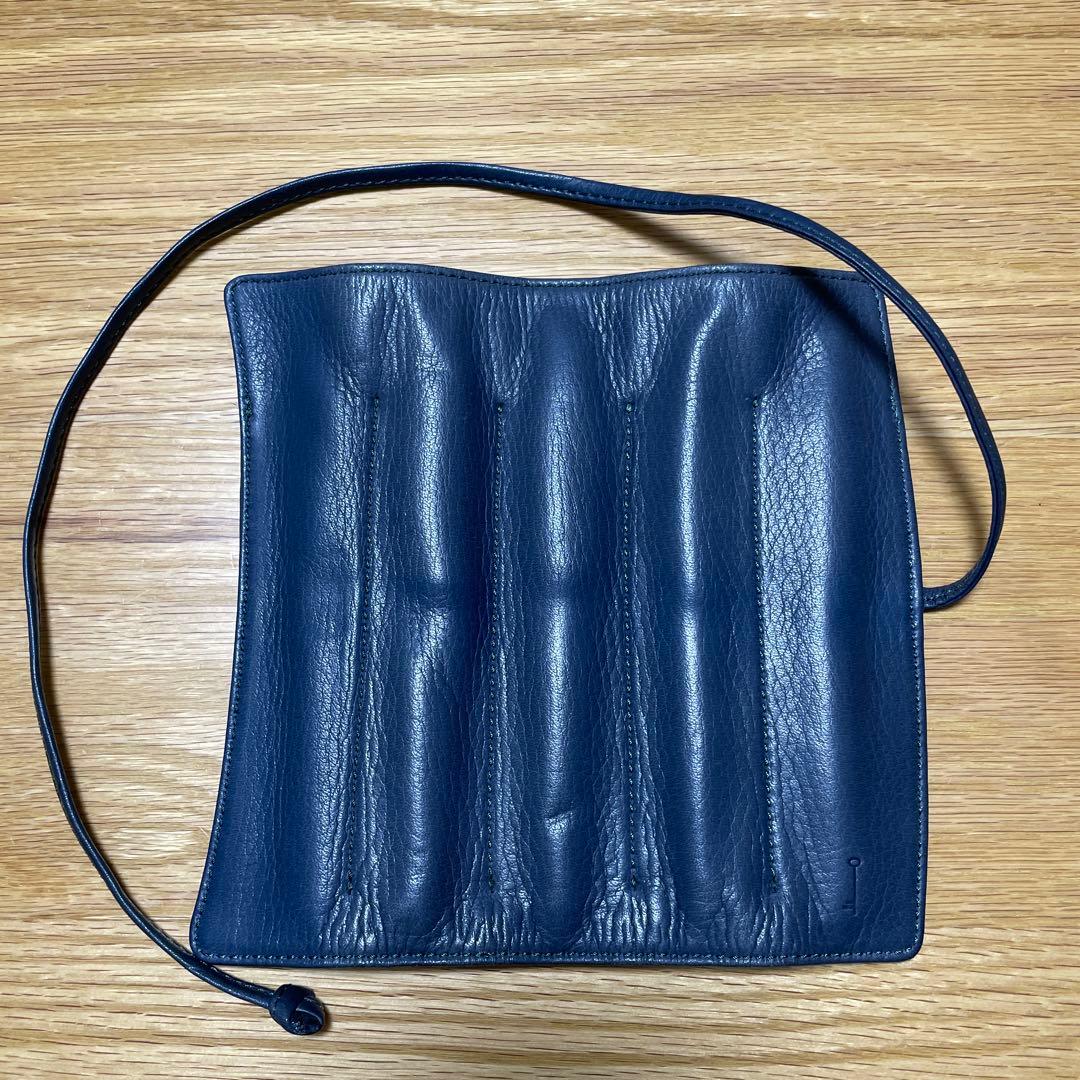 【希少限定カラー】ナガサワキップレザーロールペンケース5本差し北野坂ナイトブルー 希少限定カラー】ナガサワキップレザーロールペンケース5本差し北野坂