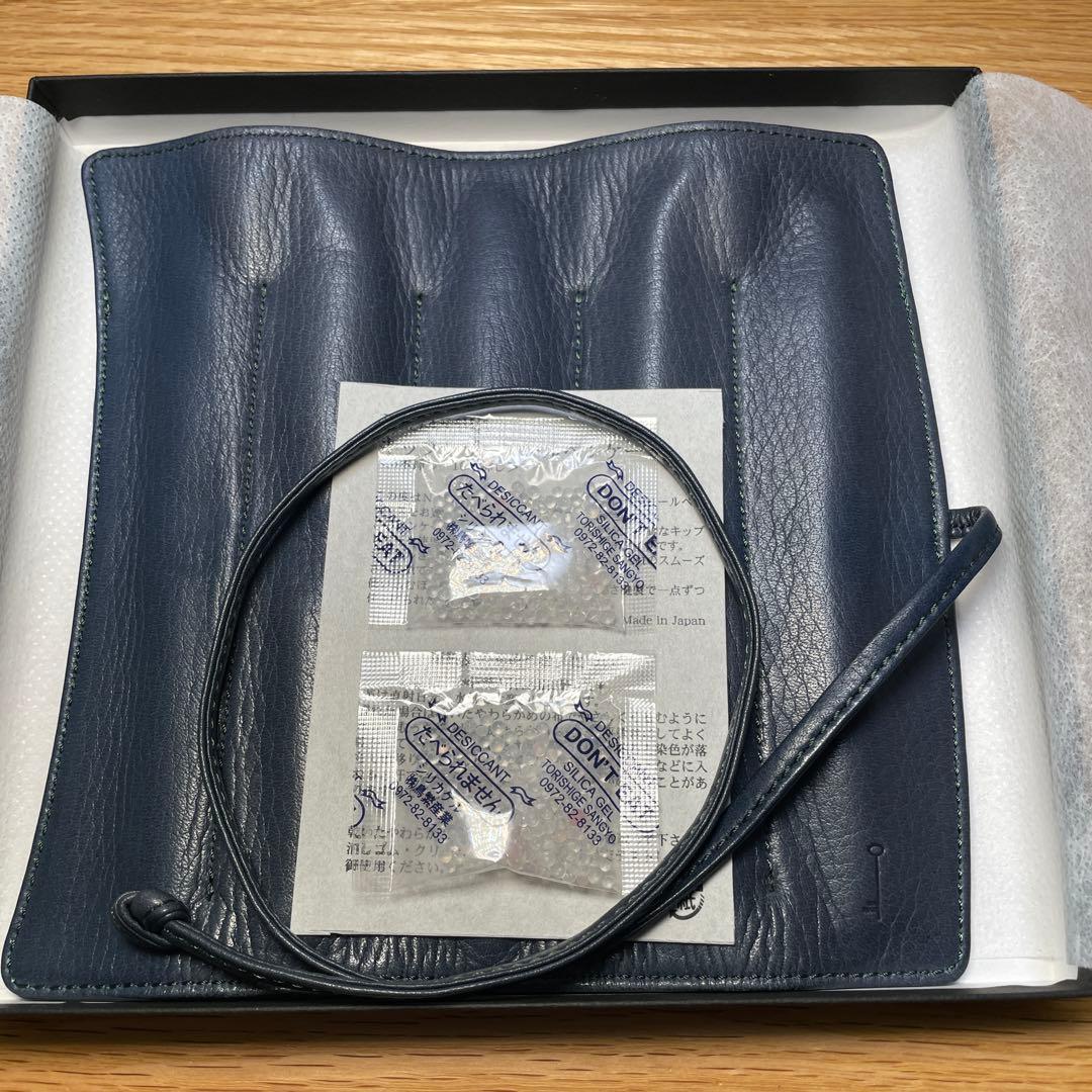 希少限定カラー】ナガサワキップレザーロールペンケース5本差し北野坂