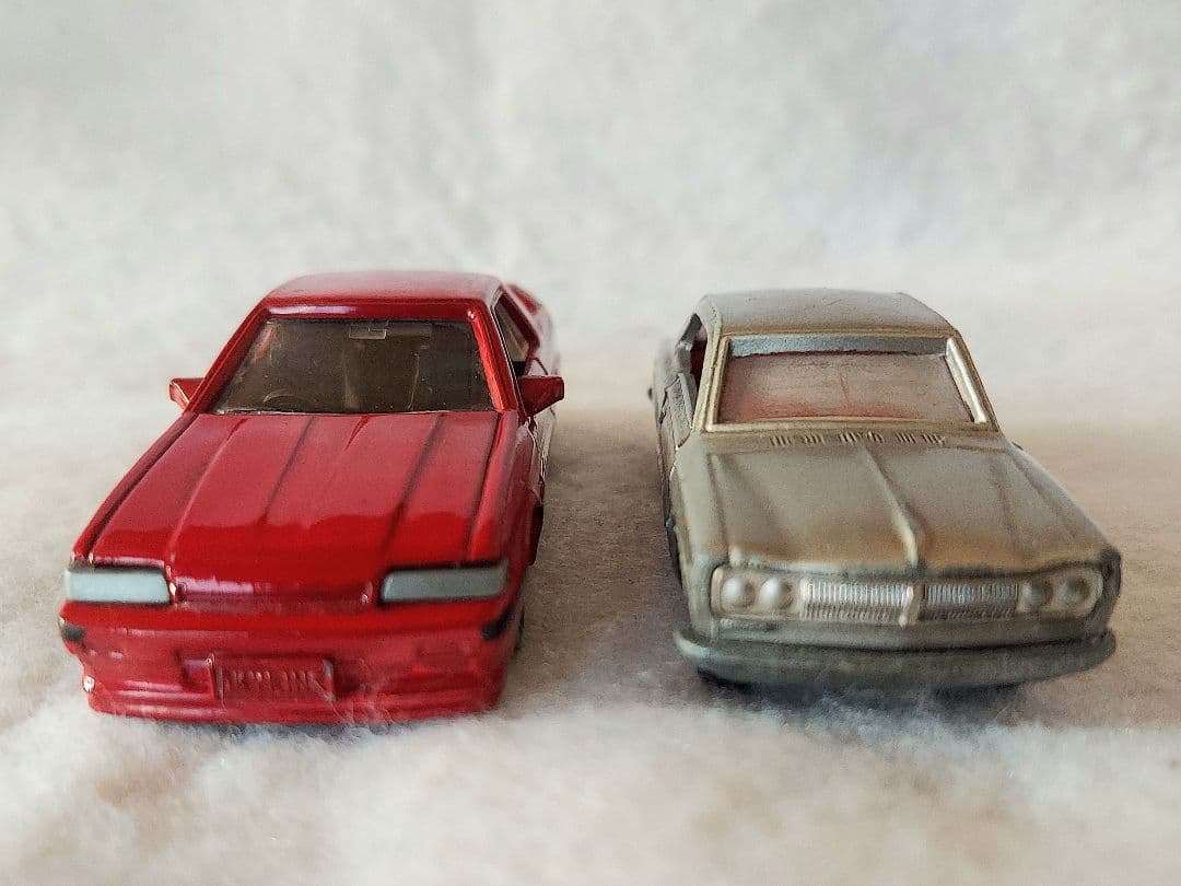 (トミカ日本製) 日産スカイライン2台