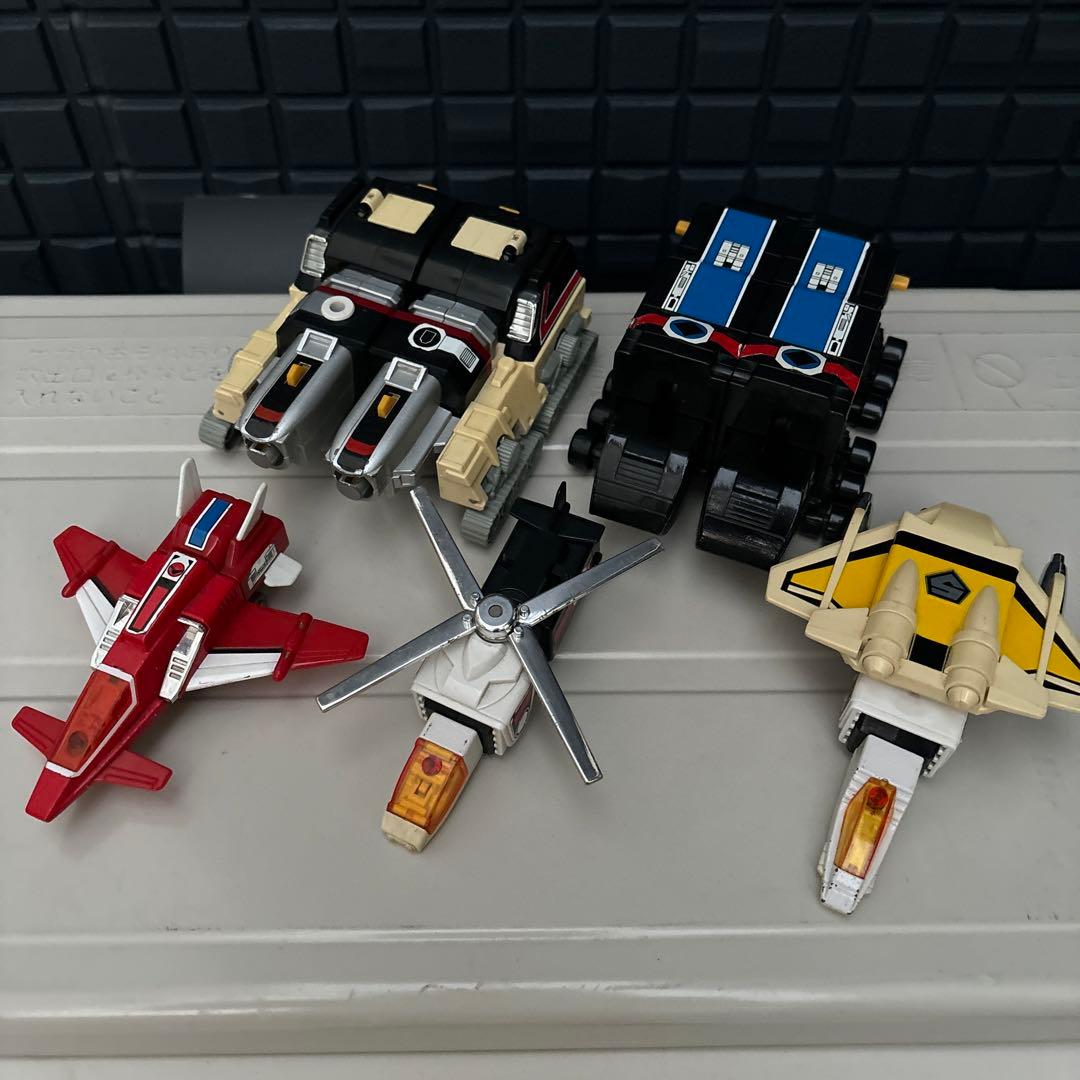 BANDAI 1987年 DX超合金 光戦隊マスクマン 光速合体グレートファイブ