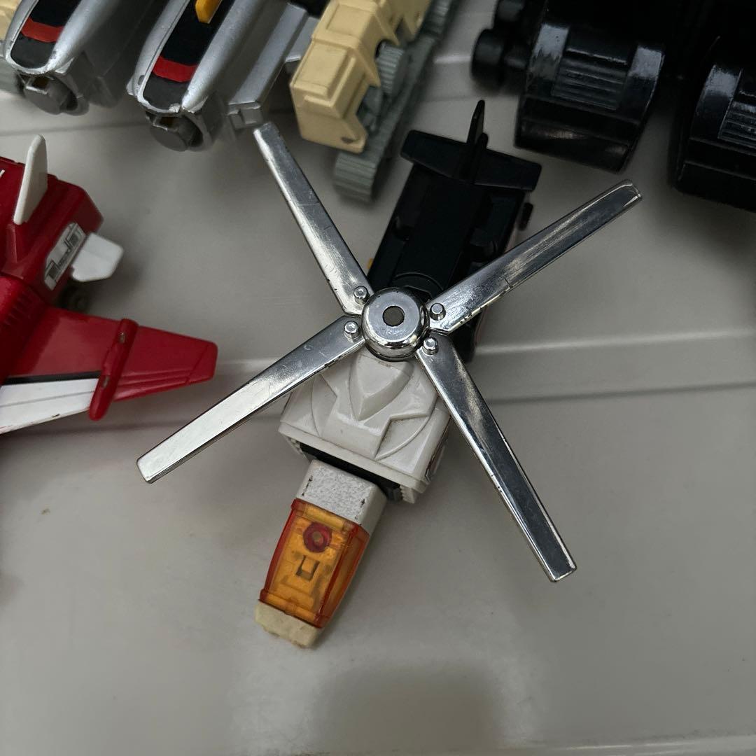 BANDAI 1987年 DX超合金 光戦隊マスクマン 光速合体グレートファイブ