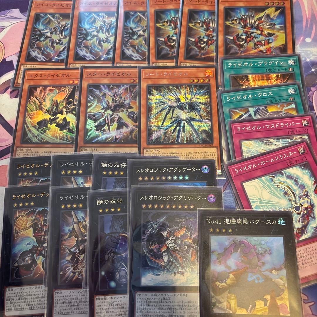 遊戯王 ライゼオル デッキパーツまとめ売り 蝕の双仔ほか - メルカリ