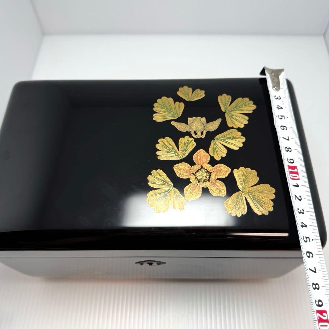 希少 未使用 輪島塗 宝石箱 宝物箱 鍵付き 漆器 伝統工芸 輪島漆器