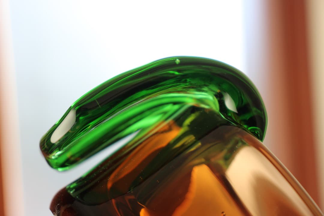 チェコ クリスタル ボヘミアングラス 物入れ ヨセフ・エクナー - メルカリ